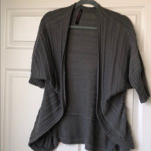 Grey cardigan